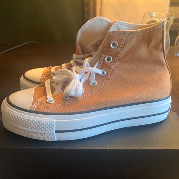 Chuck Taylor Lift High Platform Converse  Gingersnap Netural - Picture 2 of 6